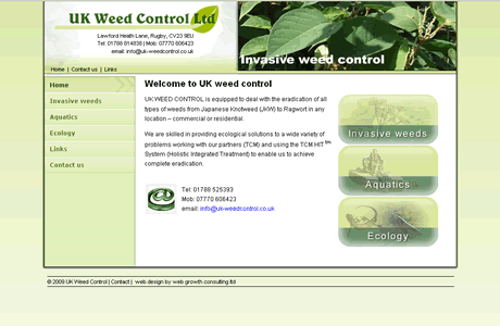 UK Weed Control website