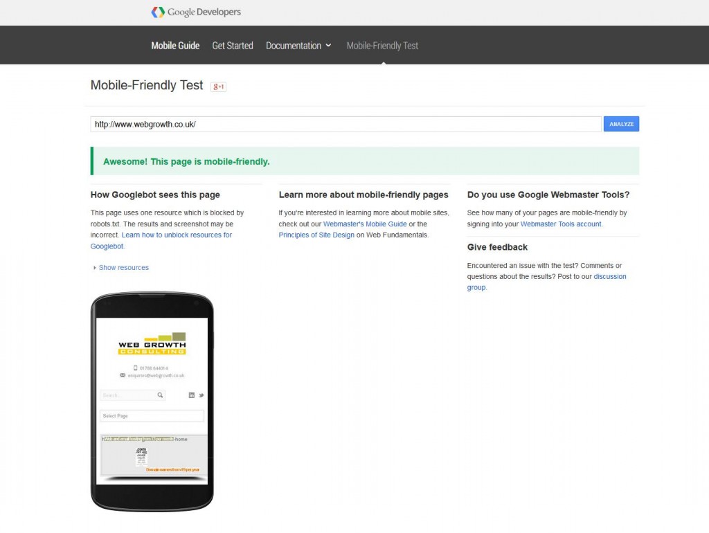google-mobile-friendly-test-site