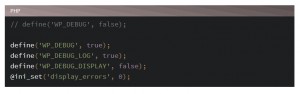 debug true wordpress