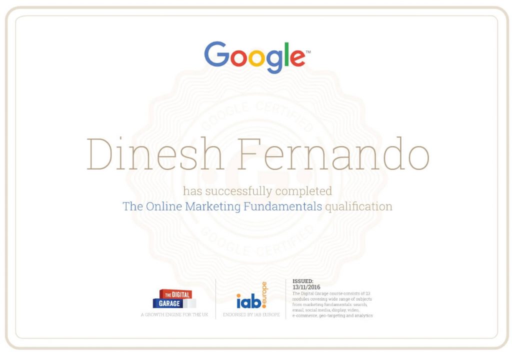 A review of Google’s digital garage, free digital marketing training