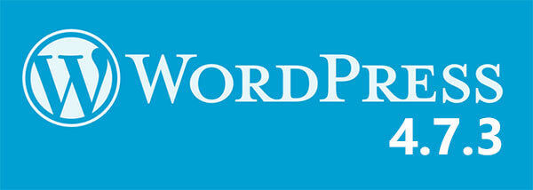 WordPress 4.7.3 update