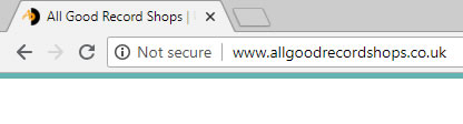 SSL not-secure chrome message